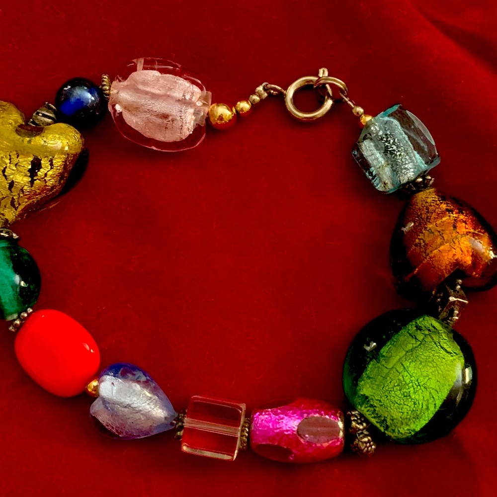 Glass Beaded Bracelet